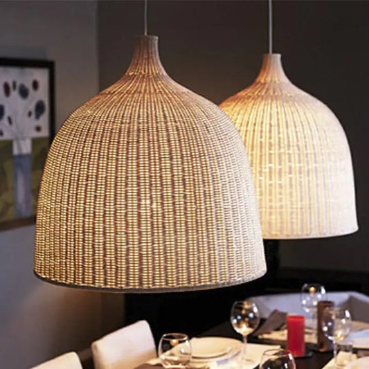 Japanese Bamboo Pendant Lamps