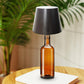 Led Creative Wine Headlight Charging Dimming Wine Bottle Table Lamp