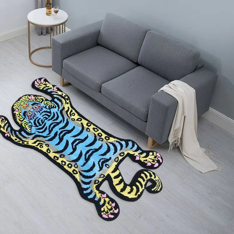 Home Decor Tibetan Tiger Mat