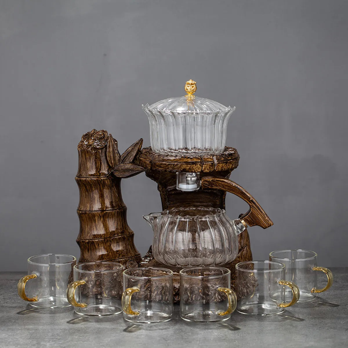 Automatic Glass Tea Set