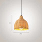 Japanese Bamboo Pendant Lamps